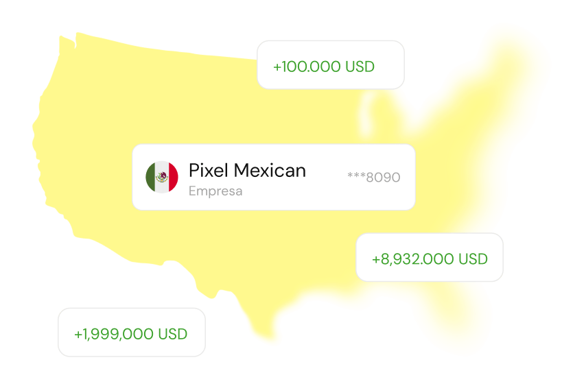 Recibe dólares en USA desde tu empresa Mexicana con EFEX