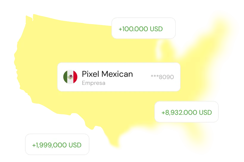 Recibe dólares en USA desde tu empresa Mexicana con EFEX