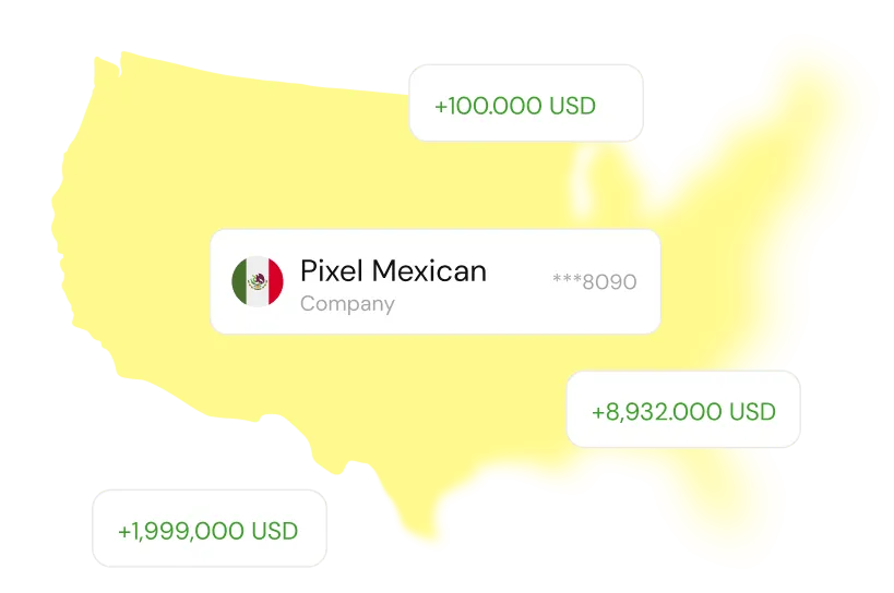 Receive U.S. dollars in the U.S. from your Mexican company with EFEX